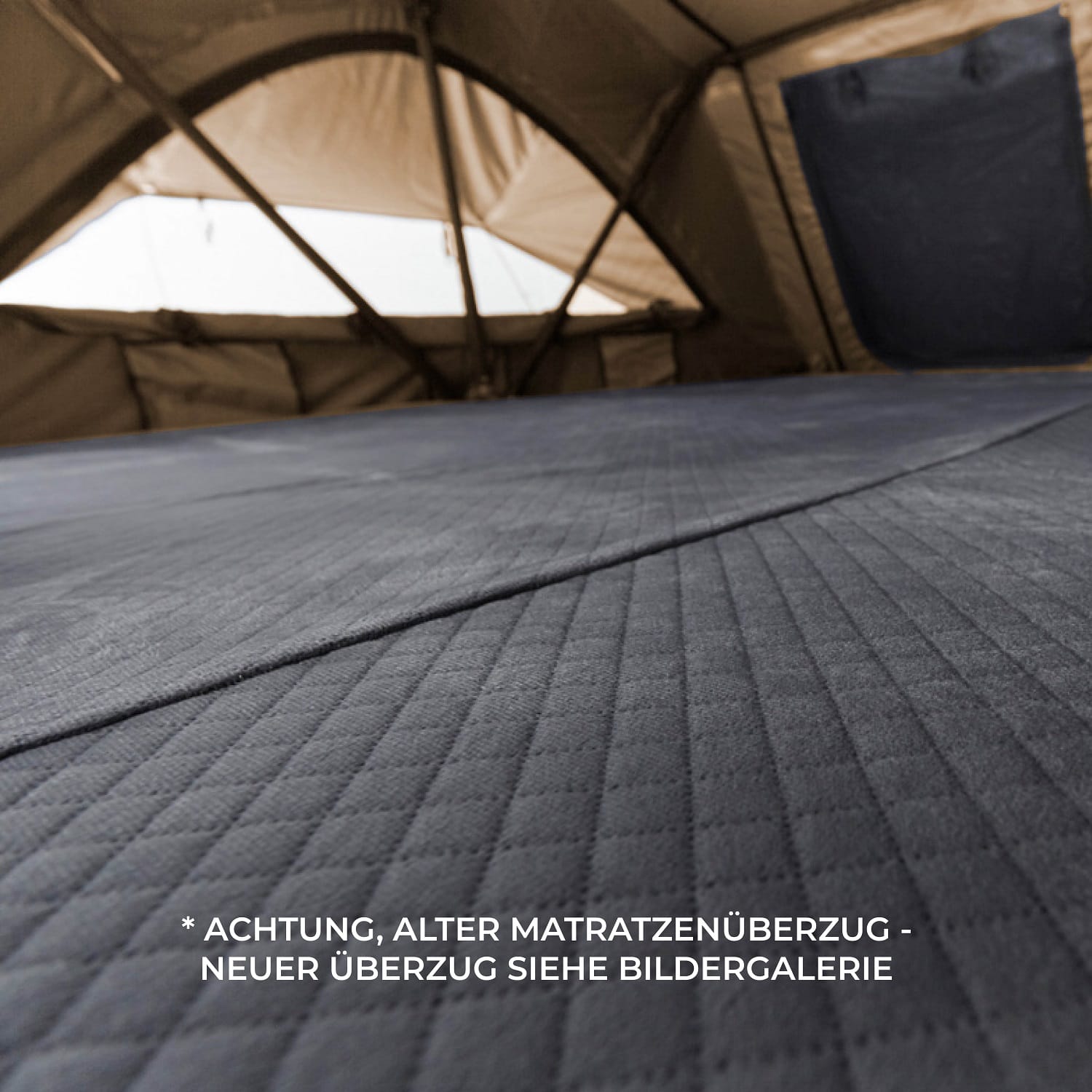 VICKYWOOD Klapp-Dachzelt BIG WILLOW Gen. 3 ECO goldbraun 140