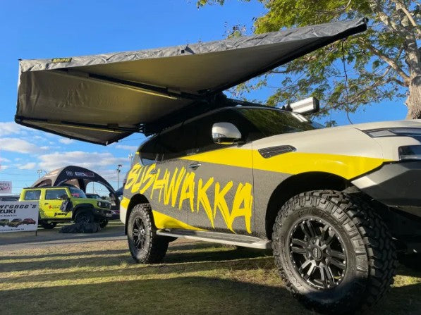 suv markise Bushwakka Markise Extreme 180 (Beifahrer-Seite) – Monkey-Camper