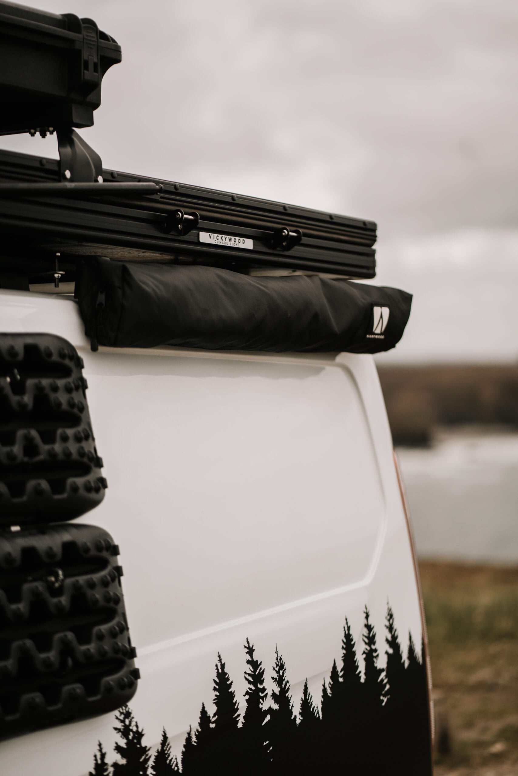 VICKYWOOD Duschzelt mit Regenhaube 100cm schwarz