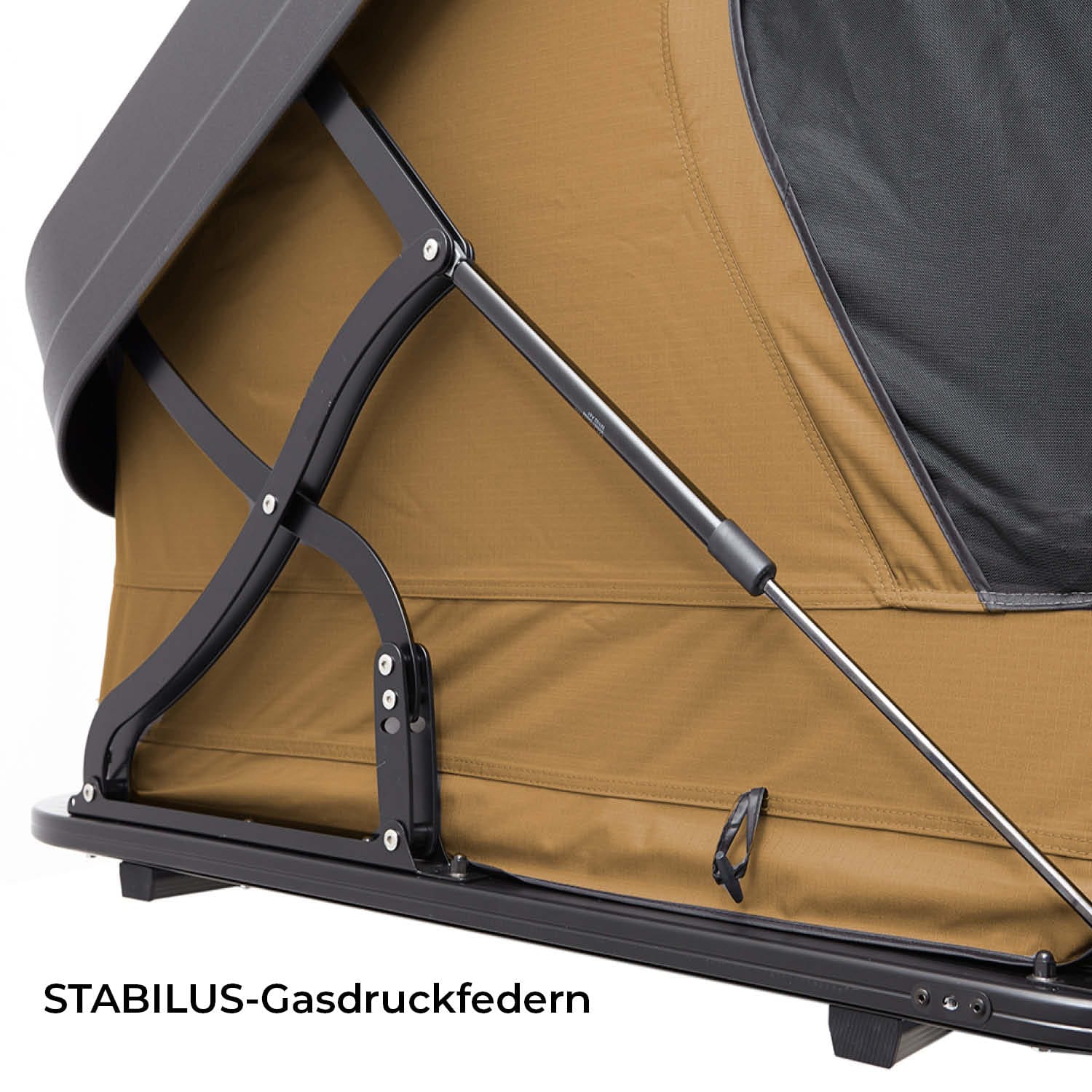 VICKYWOOD Hybrid-Dachzelt MIGHTY OAK Gen. 3.0 160 ECO goldbraun