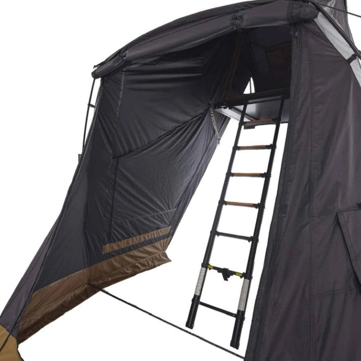 VICKYWOOD Vorzelt CUMARU LIGHT 127 schwarz-goldbraun