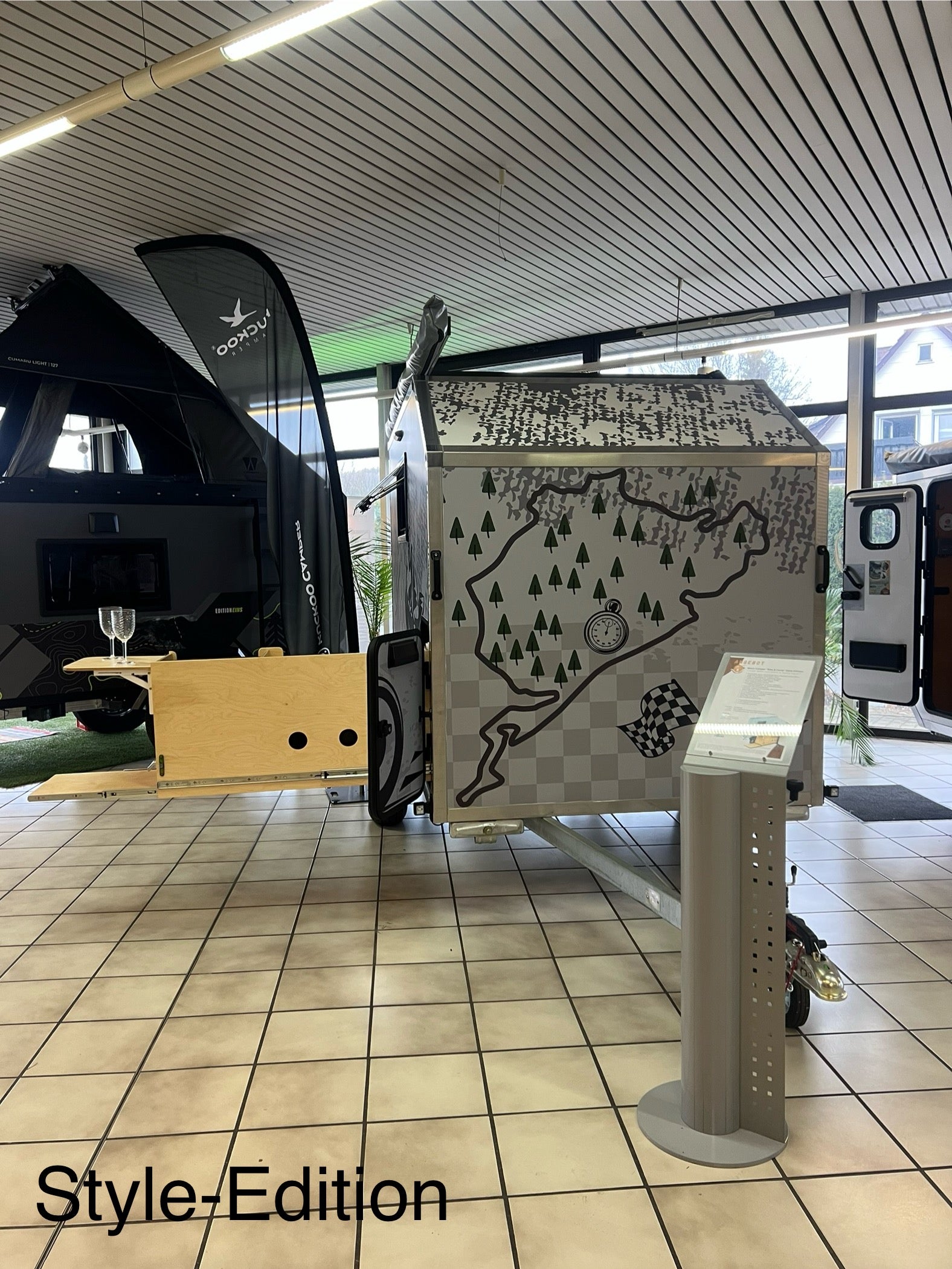 Monkey-Nano+ "VALENTINO" Camping-Trailer Bike & Camp