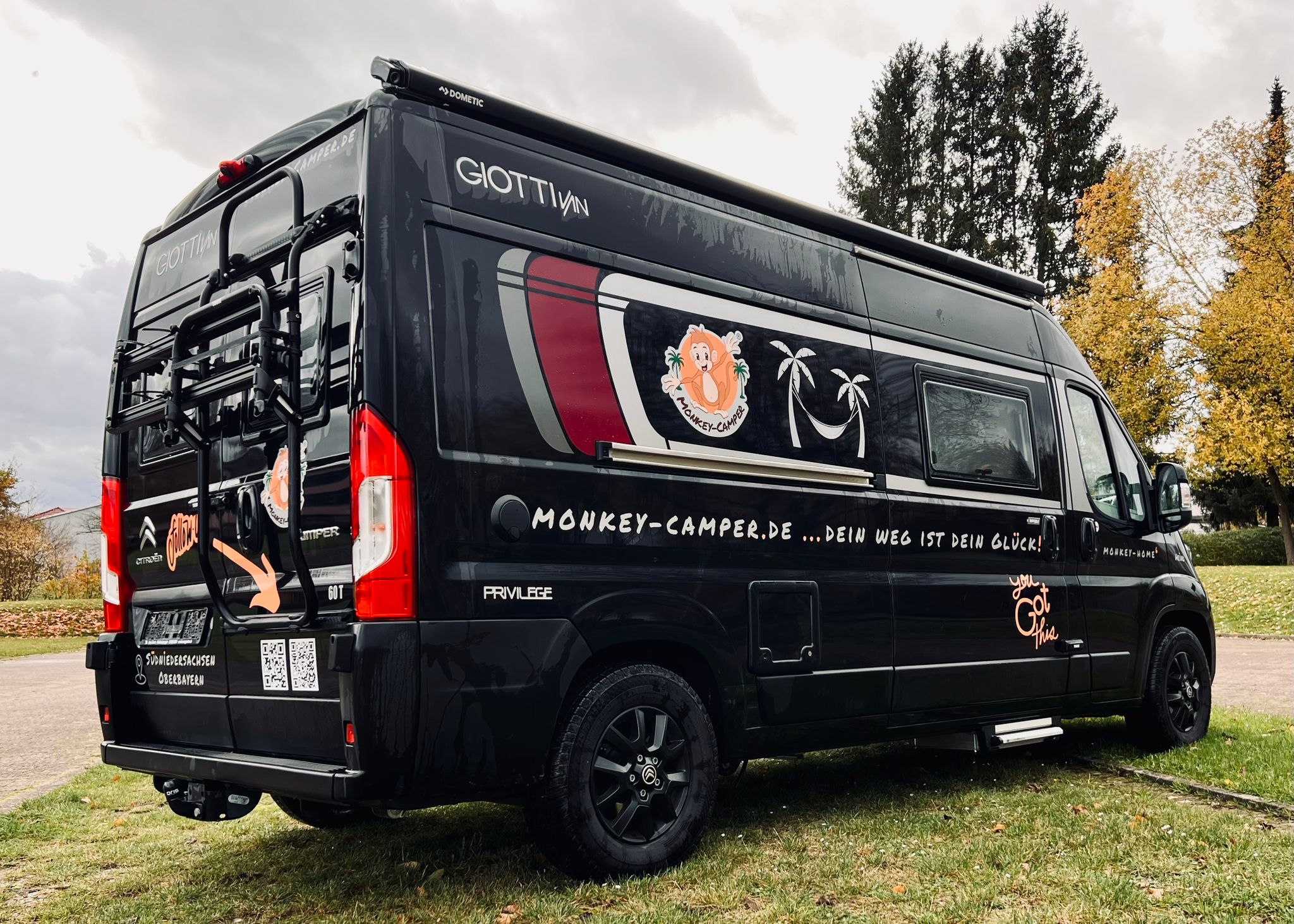 Monkey-Home 6 "HEINO" GiottiVan 6m Kastenwagen