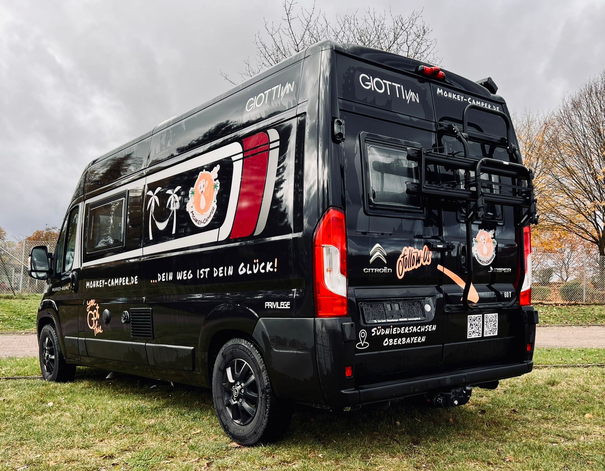 Monkey-Home 6 "HEINO" GiottiVan 6m Kastenwagen