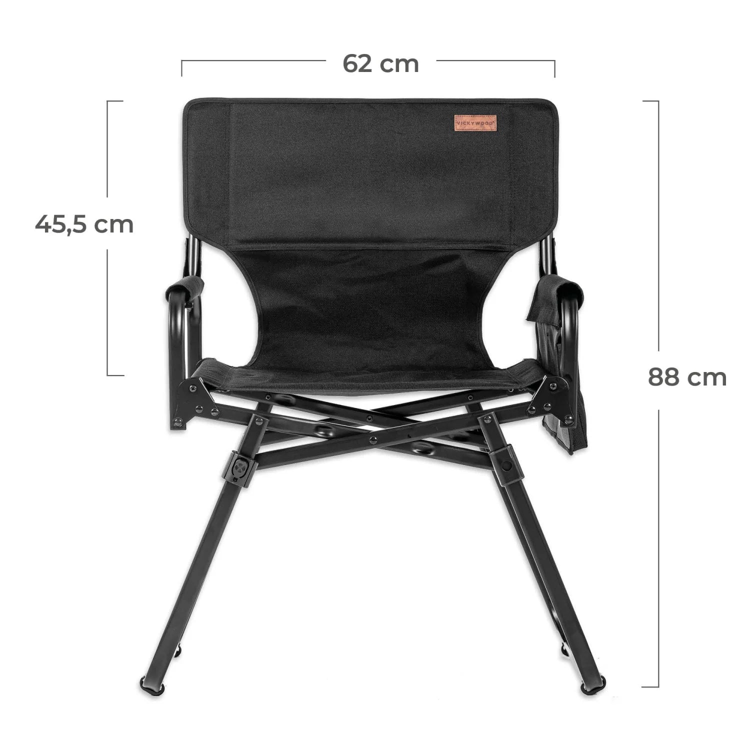 VICKYWOOD Camping Stuhl Direktor