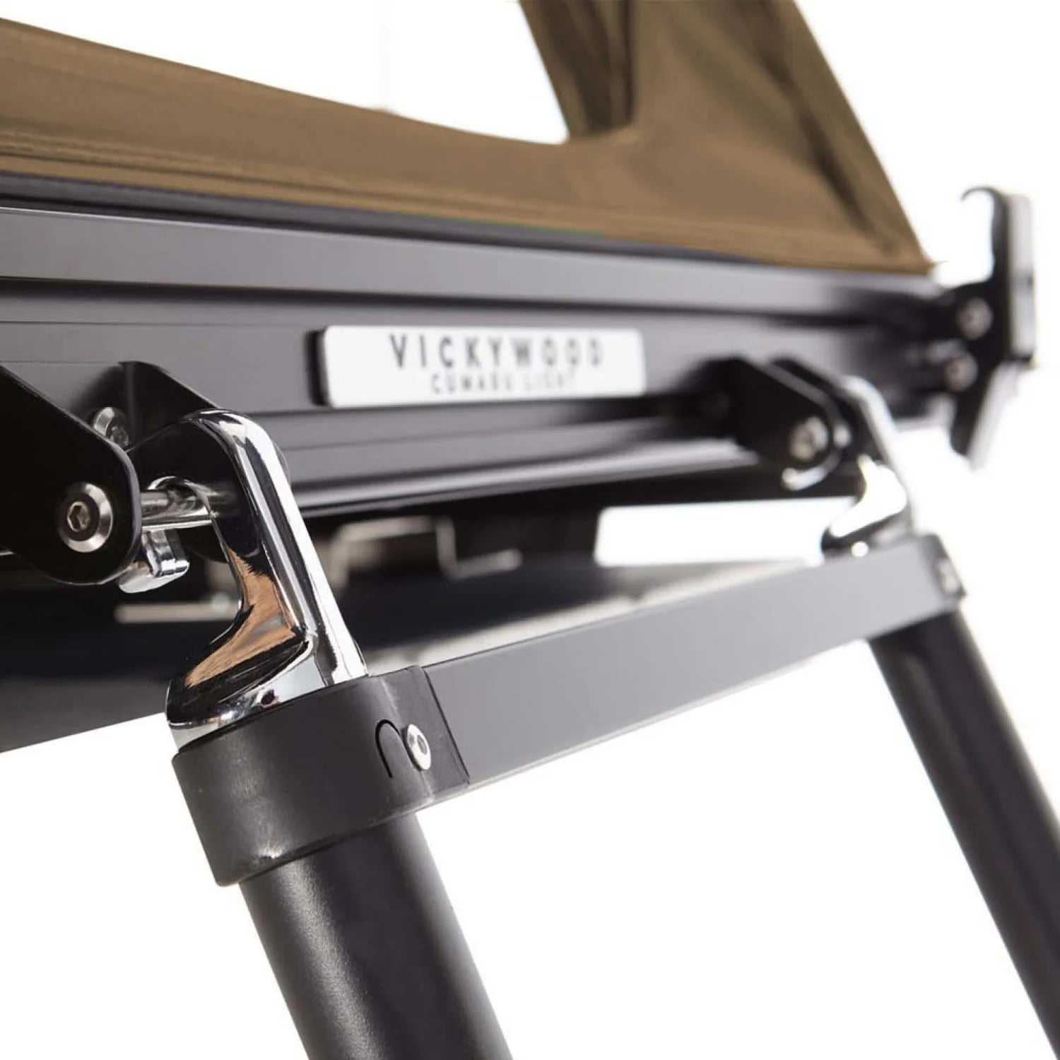 VICKYWOOD Alu-Hartschalen-Dachzelt CUMARU LIGHT 127 ECO goldbraun