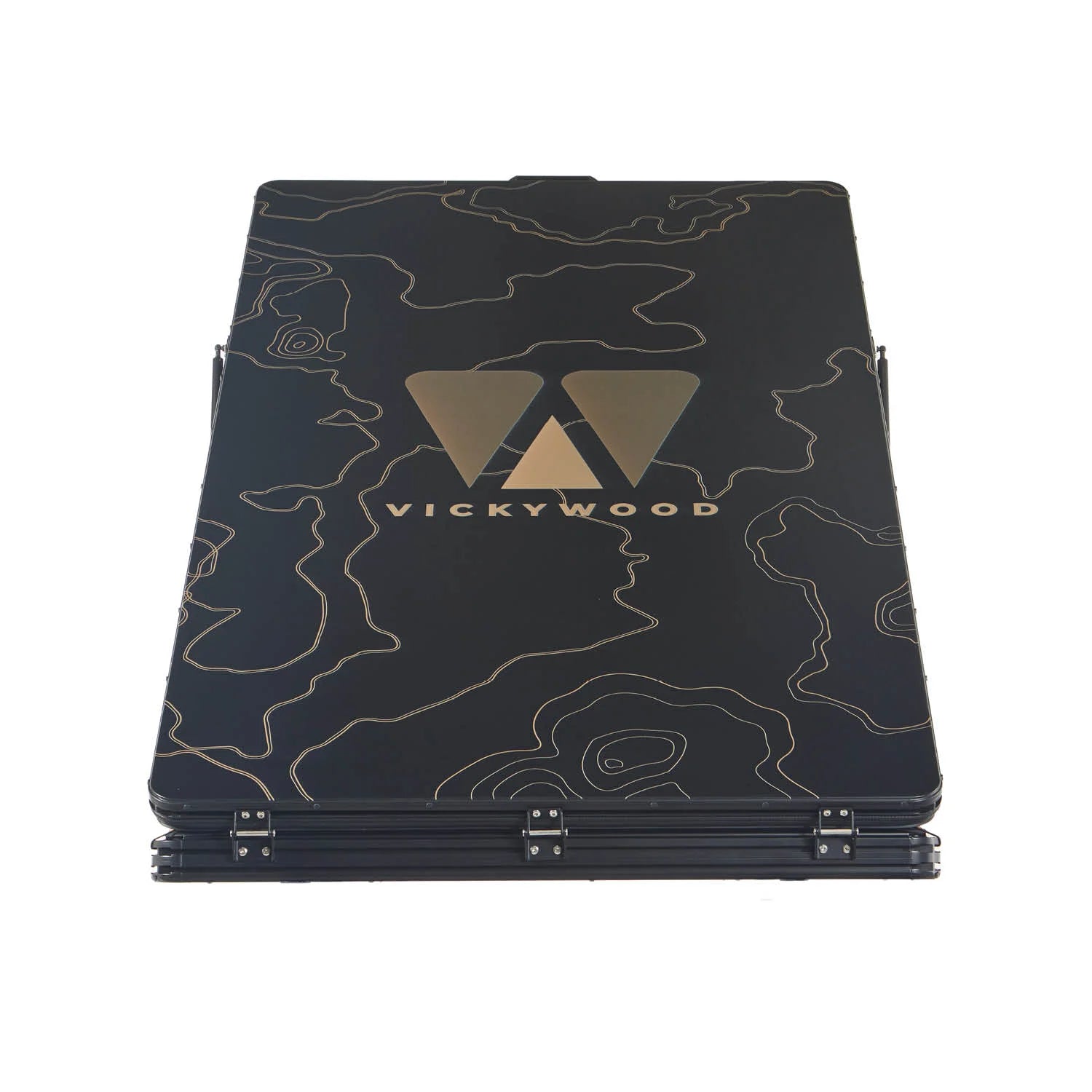 VICKYWOOD Alu-Hartschalen-Dachzelt CUMARU LIGHT 127 ECO goldbraun