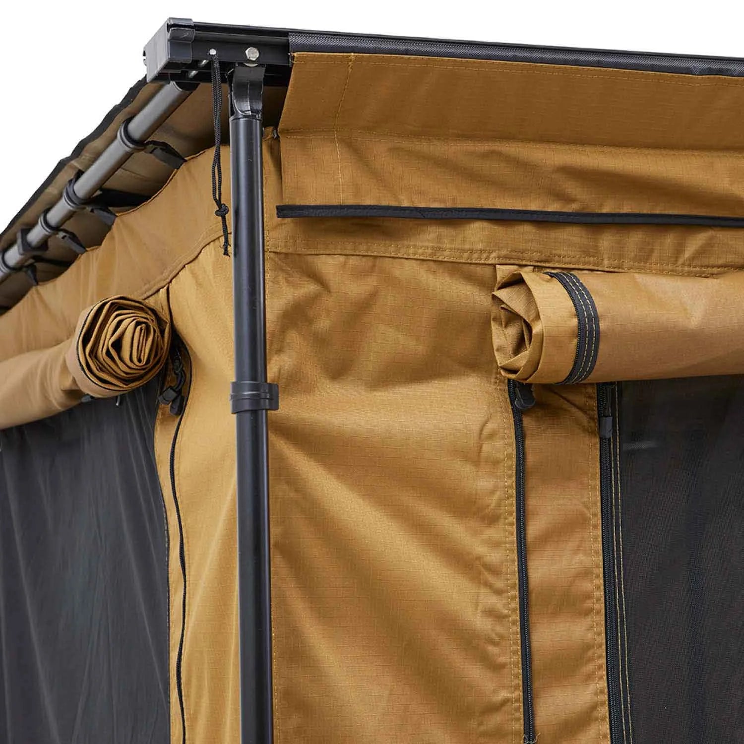 VICKYWOOD Zeltraum zu Markise 200 cm goldbraun