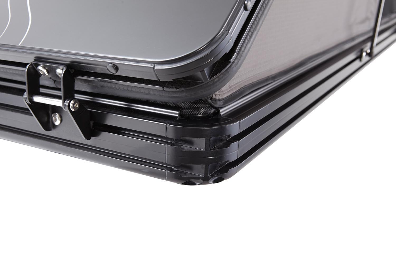 VICKYWOOD Alu-Hartschalen-Dachzelt CUMARU LIGHT 152 ECO grau