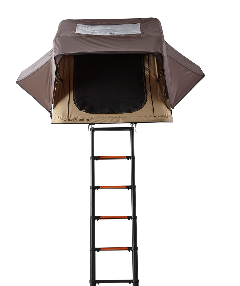 VICKYWOOD Leichtbau-Dachzelt LITTLE BAMBOO 125 Gen. 2 coffee