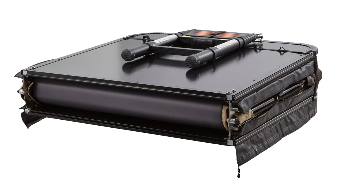 VICKYWOOD Leichtbau-Dachzelt LITTLE BAMBOO 125 Gen. 2 coffee