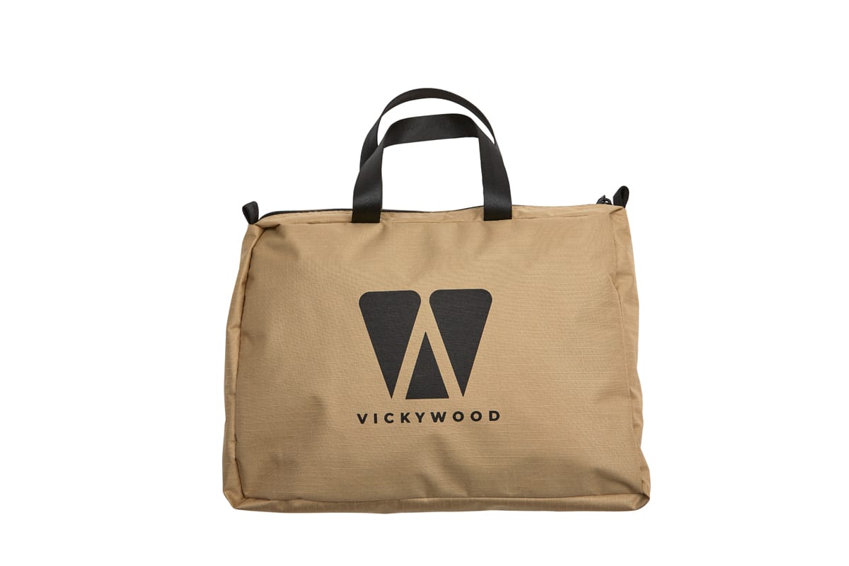 VICKYWOOD Leichtbau-Dachzelt LITTLE BAMBOO 125 Gen. 2 coffee