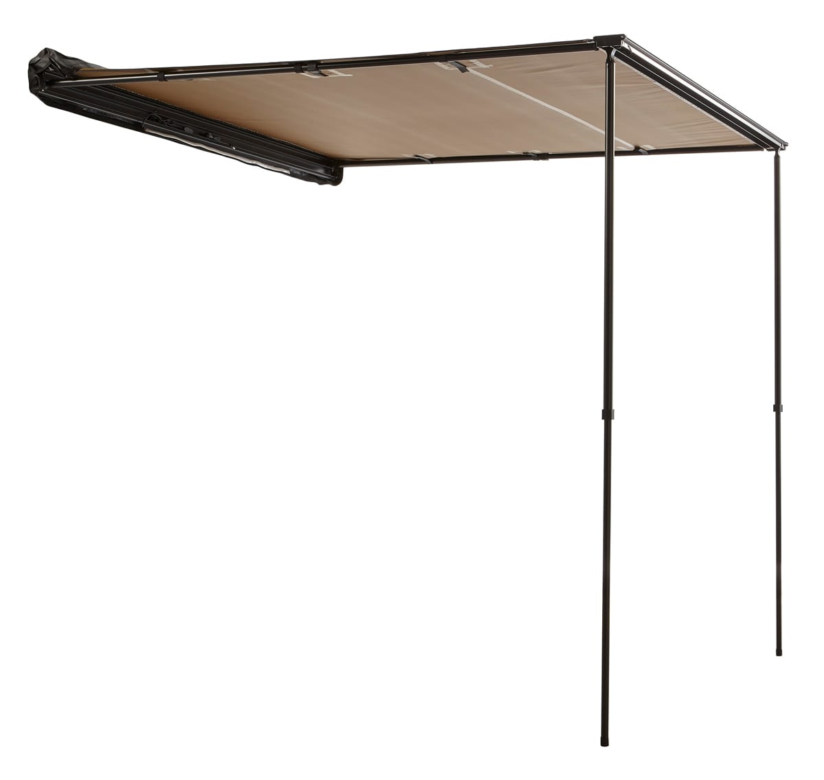 VICKYWOOD Seitenmarkise 200 cm goldbraun