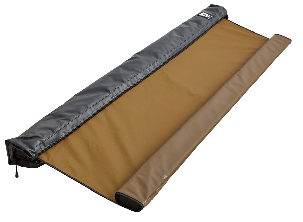 VICKYWOOD Seitenmarkise 200 cm goldbraun