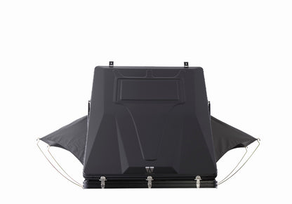 VICKYWOOD Cumaru 135 Eco Hartschalen Dachzelt inkl. Dachträger, grau/schwarz