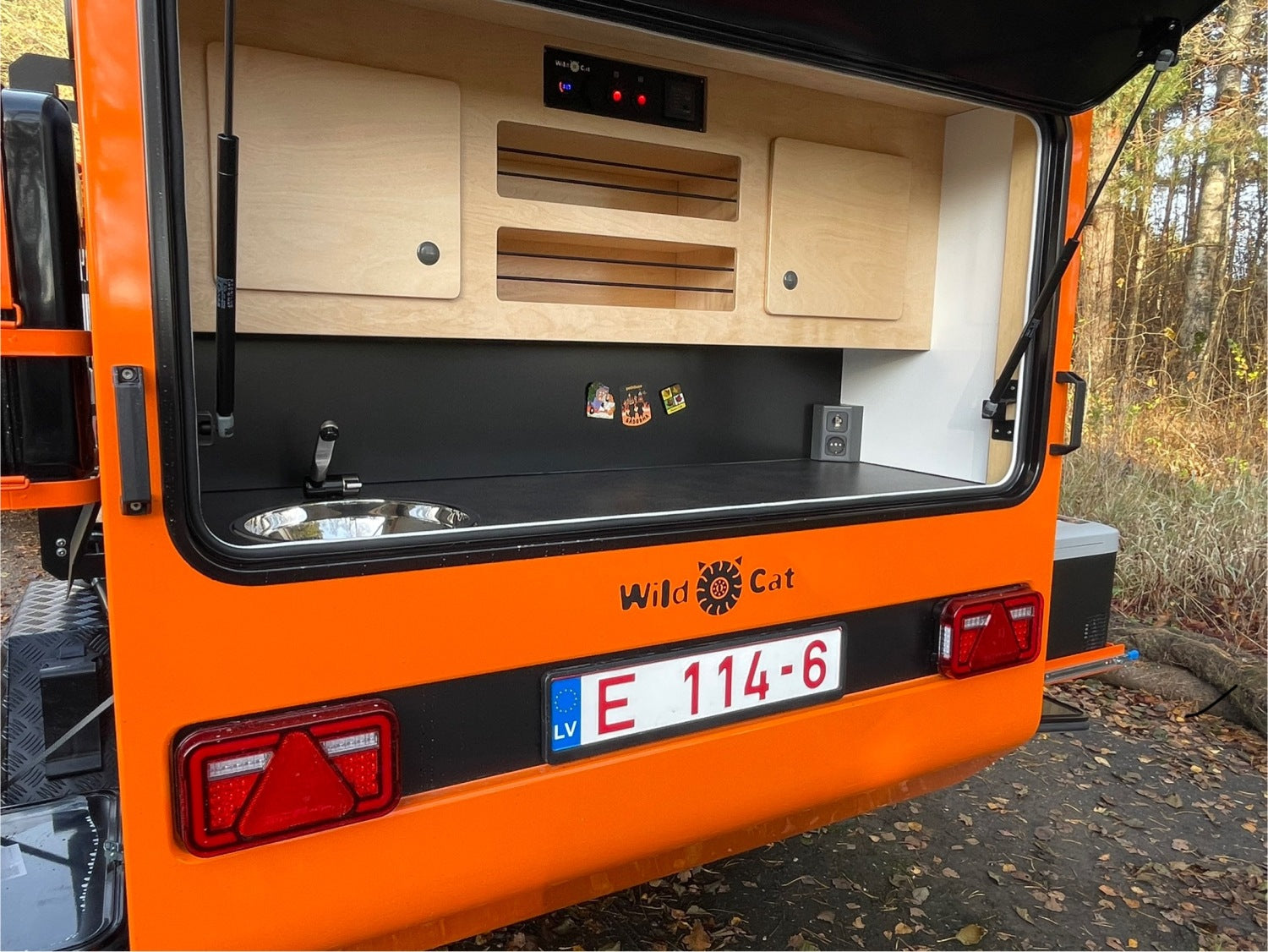 Monkey-Nano Wildcat-Camper „LEON“ - Camping-Trailer