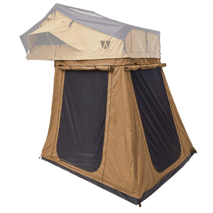 Vorzelt Niedrig BIG WILLOW 140 ECO -1.75m Goldbraun VICKYWOOD