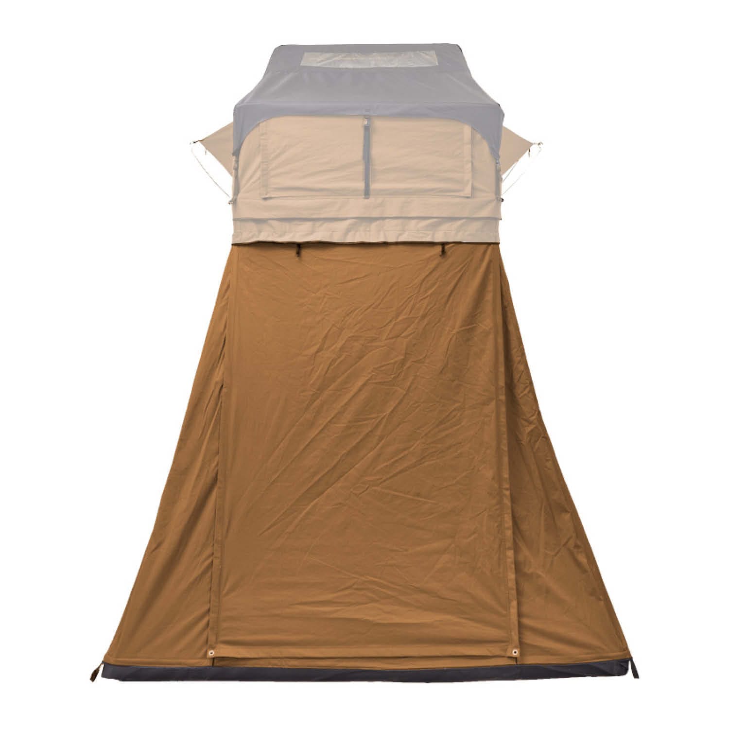 Vorzelt Niedrig BIG WILLOW 140 ECO -1.75m Goldbraun VICKYWOOD