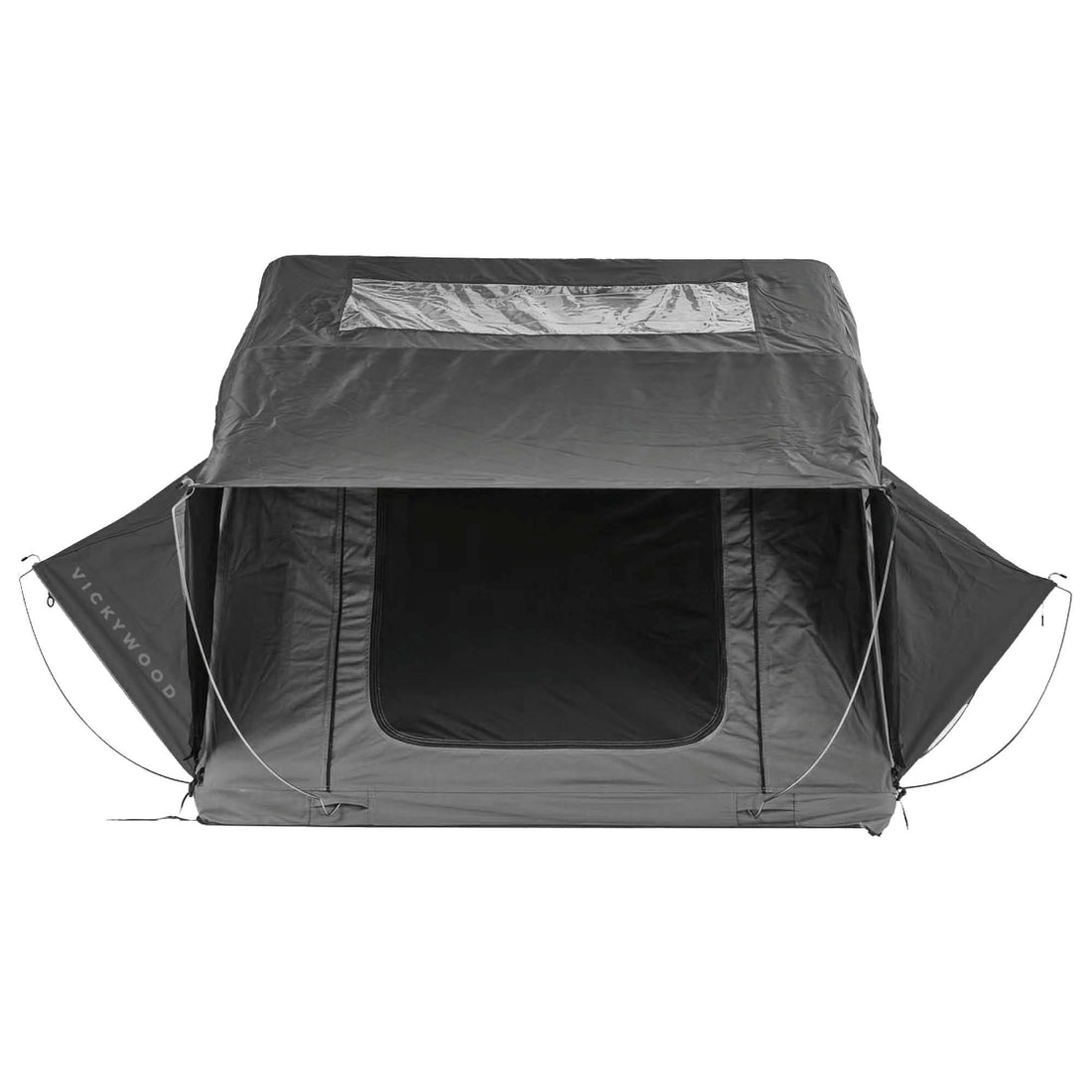 VICKYWOOD Klapp-Dachzelt SMALL WILLOW 160 ECO grau