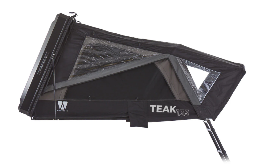 VICKYWOOD Hybrid-Dachzelt TEAK 135 grau