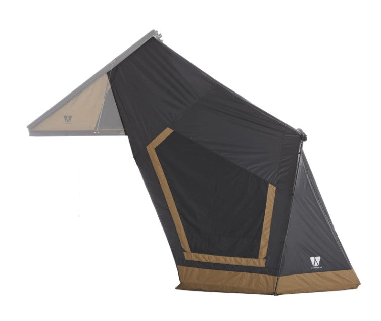 VICKYWOOD Vorzelt CUMARU LIGHT 127 schwarz-goldbraun